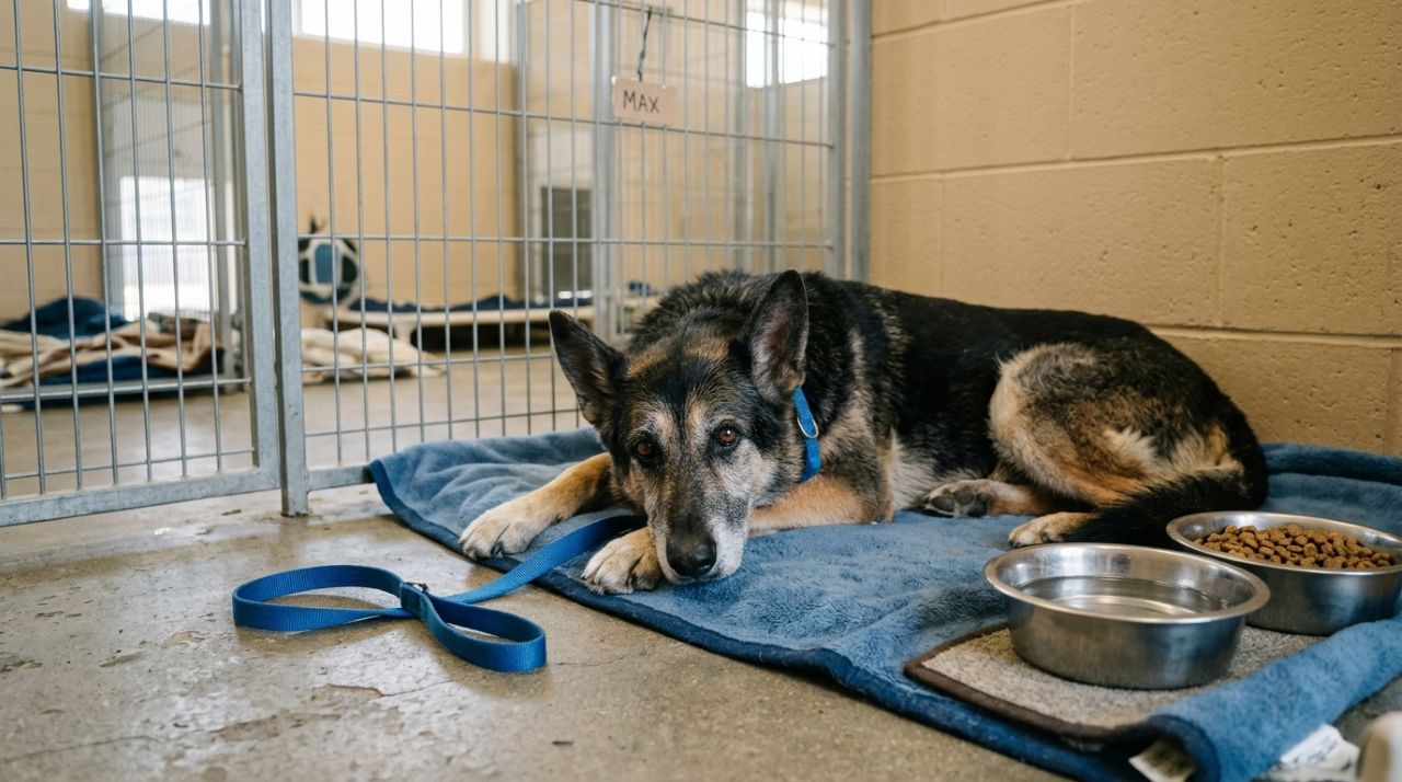 Mulher resgata cachorro idoso que vivia acorrentado e transforma a história dele em uma missão que acaba salvando centenas de outros animais