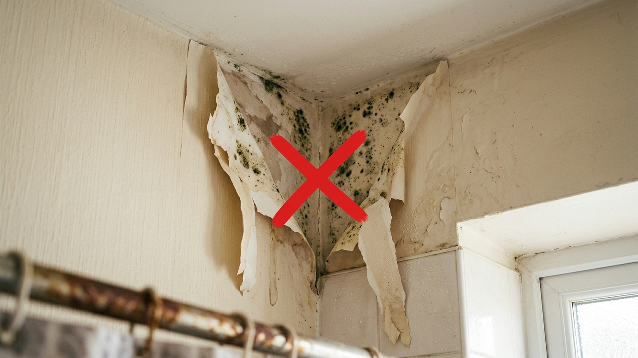 Adeus paredes úmidas e sem vida no lavabo: a nova técnica com papel de parede vinílico impermeável para renovar o cômodo sem reformas