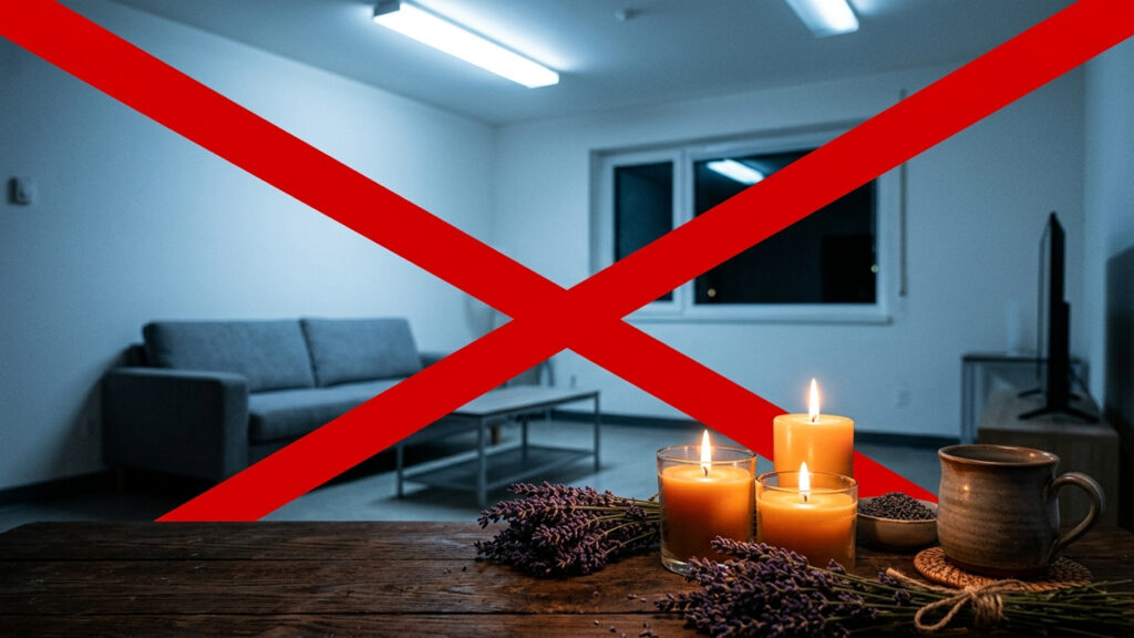 Adeus iluminação fria e ambientes sem vida: as velas perfumadas com essência de baunilha e lavanda para criar uma atmosfera acolhedora à noite