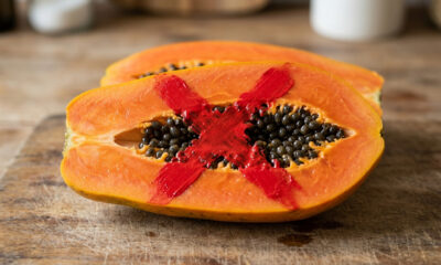Adeus, mamão papaia: essa fruta verde amarelada nasce grudada no tronco da árvore e tem uma polpa com o sabor delicioso de manga com mamão