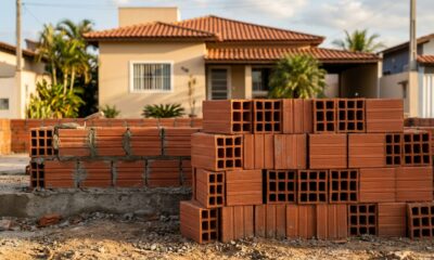 Ao construir uma casa, qual tijolo é o melhor? Tijolo cerâmico, solo-cimento ou bloco de concreto