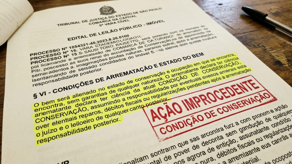 Homem arremata veículo de R$ 30 mil em leilão, descobre motor fundido e Justiça recusa o cancelamento após edital alertar sobre o estado de conservação