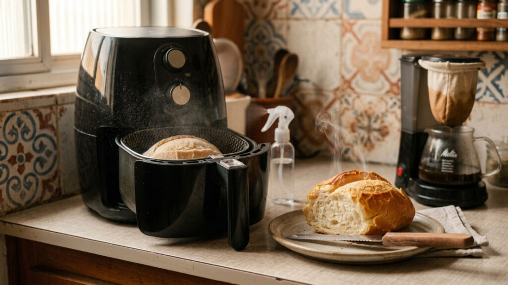 Nem no micro-ondas, nem no forno desligado: o lugar certo para guardar o pão francês e evitar que ele fique duro rapidamente
