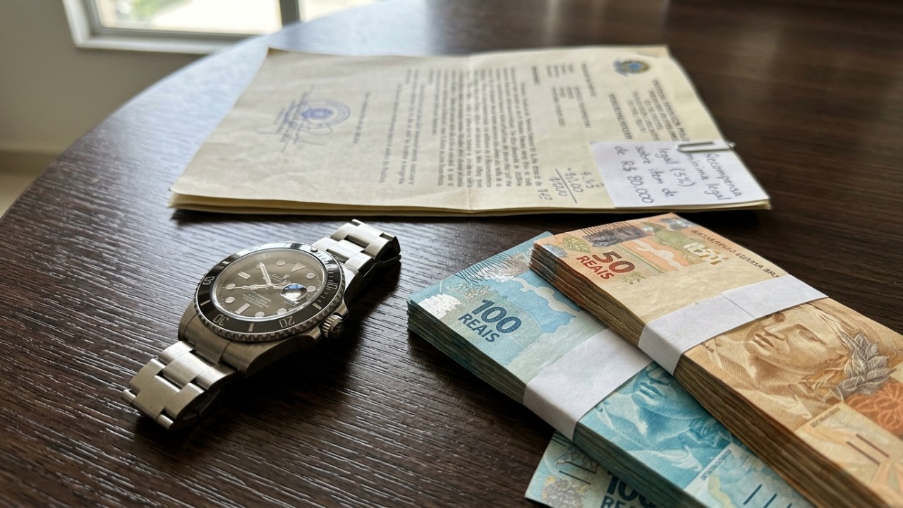 Homem encontra relógio de R$ 80 mil e devolve ao verdadeiro dono, mas lei brasileira pode lhe garantir recompensa de pelo menos R$ 4 mil