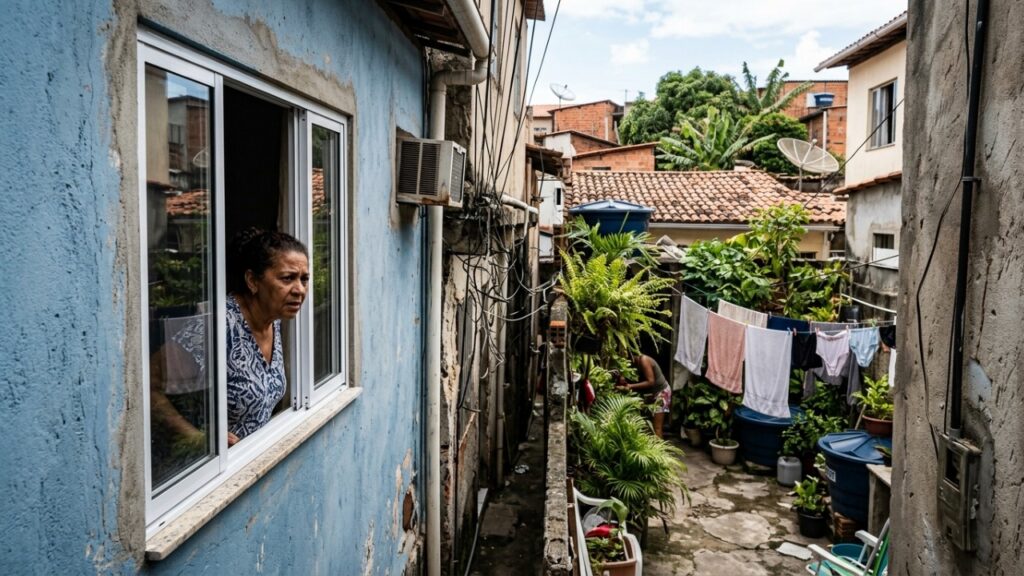 Morador gasta R$ 180 mil ampliando a casa, abre janela a 70 centímetros do terreno vizinho e descobre que pode ter que desfazer parte da obra