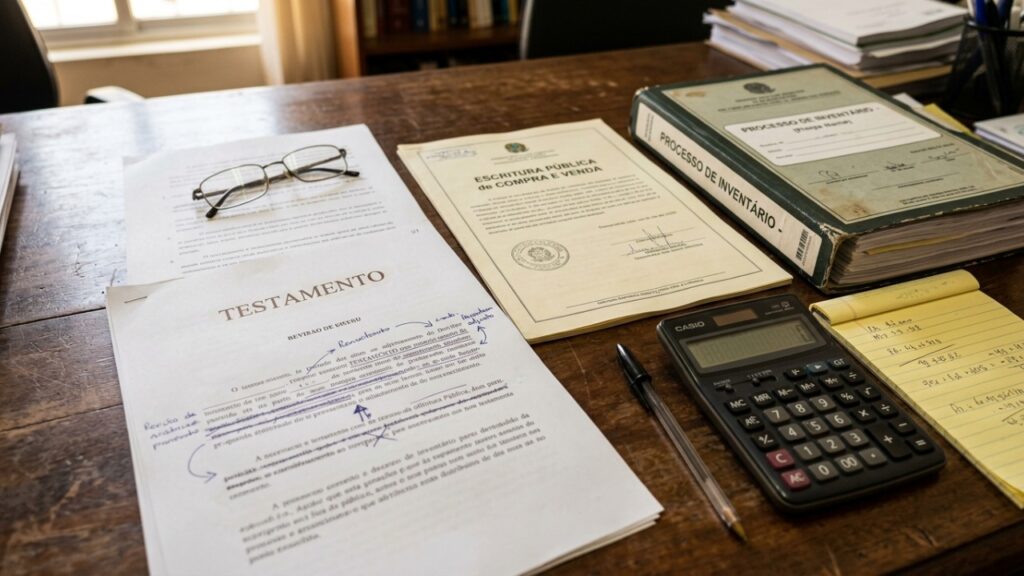 Herdeiros podem perder parte dos bens deixados em testamento por causa da regra que garante metade da herança aos herdeiros necessários