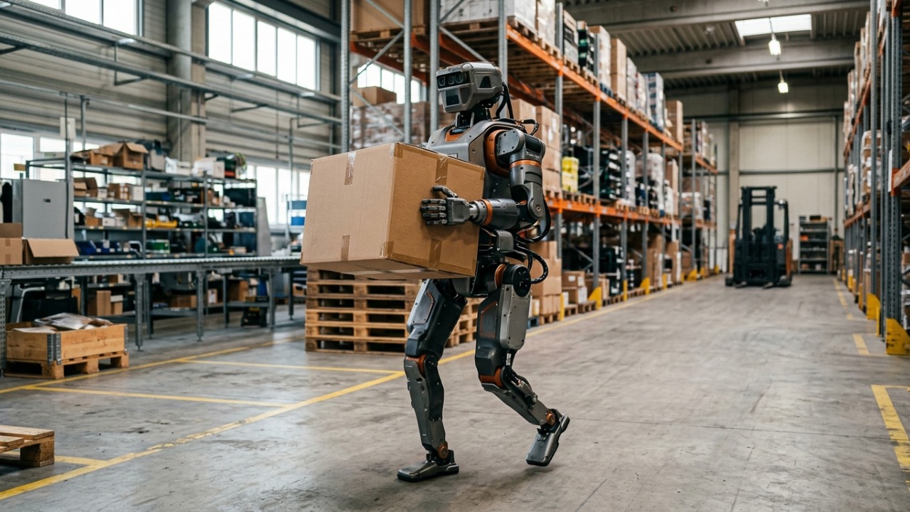 Com 1,73 metro e menos de 60 kg, novo robô humanoide consegue levantar até 200 kg e foi criado para assumir tarefas que exigem grande esforço físico, representando um problema para quem realiza trabalho braçal