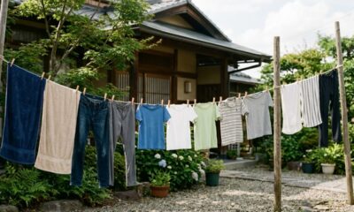 Nem secadora ligada por horas nem roupa espalhada pela casa: técnica japonesa pode acelerar a secagem das peças nos dias frios