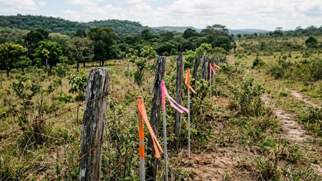 Família compra chácara de 20 mil m² por R$ 1,2 milhão, manda cercar a propriedade e descobre que quase 3 mil m² estão faltando