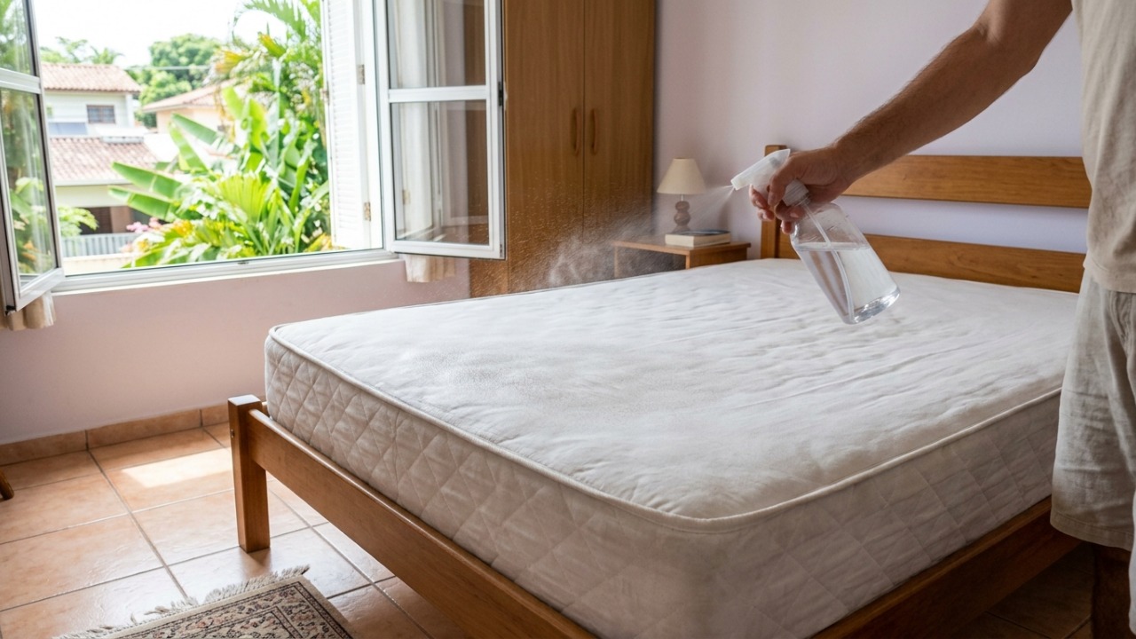 Borrifar álcool no colchão à noite antes de dormir: para que serve e por que recomendam repetir uma vez por mês
