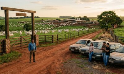 Pai deixa fazenda de R$ 47 milhões e 3 mil cabeças de gado para apenas um filho, enquanto os outros três recebem 4 carros antigos, mas a lei pode obrigar a refazer a divisão