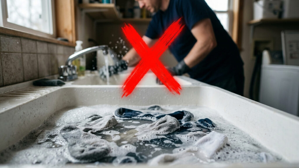 Deixar meias encardidas de molho com água oxigenada e sabão de coco: a técnica simples que remove a sujeira escura do calcanhar sem esforço