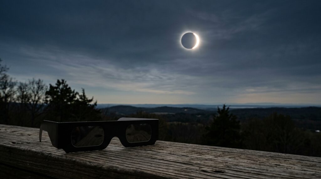Casos de alterações visuais após o eclipse solar reforçam o perigo de observar o Sol sem proteção. A lesão pode surgir horas depois e comprometer a visão central