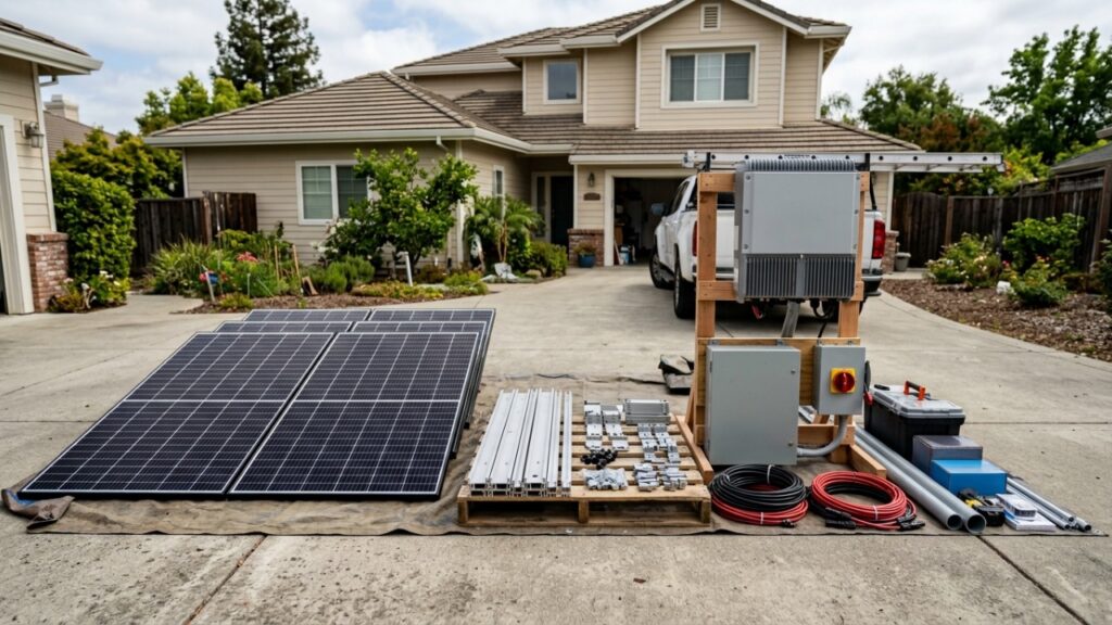 Quanto custa instalar energia solar numa casa de 3 quartos e em quanto tempo o sistema se paga