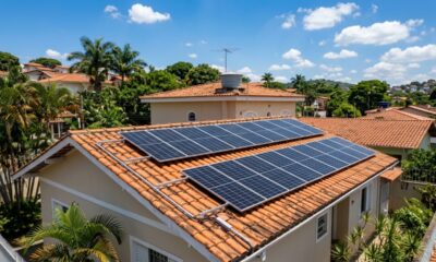 Quanto custa instalar energia solar numa casa de 3 quartos e em quanto tempo o sistema se paga