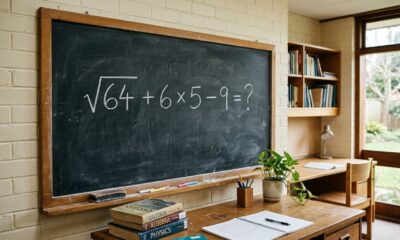 Só os mais atentos chegam ao resultado correto desta conta: √64 + 6 × 5 − 9