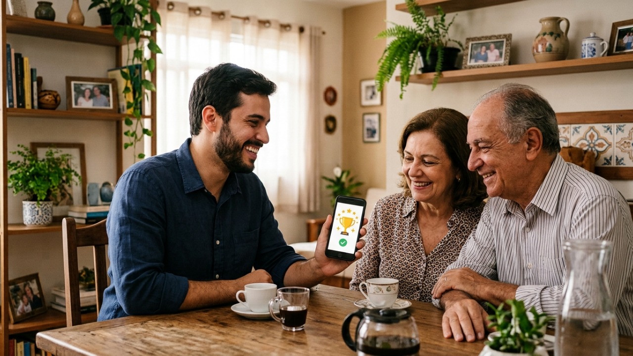 A psicologia sugere que filhos adultos que só contam boas notícias aos pais não estão necessariamente se afastando, mas podem estar tentando poupá-los de preocupações