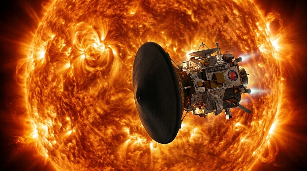 Em 2018, a sonda Parker Solar Probe que se aproximou do Sol enfrentou temperaturas extremas para estudar a atmosfera da estrela