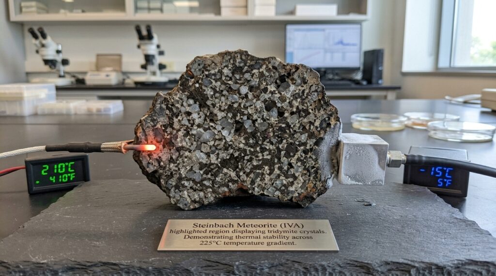 Em 1724, um meteorito caiu na Alemanha: ele abriga um material que desafia as leis da física