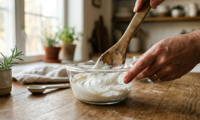 Mistura de pasta de dente branca com água morna: para que serve a pasta suave para apagar marcas de mofo e impressões digitais de paredes coloridas
