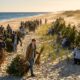 Em 2021, estudantes começaram a colocar árvores de Natal descartadas ao longo das dunas da Costa do Golfo para prender areia; a cada ano, cerca de 200 estudantes agora adicionam aproximadamente 3.000 plantas nativas ao redor delas