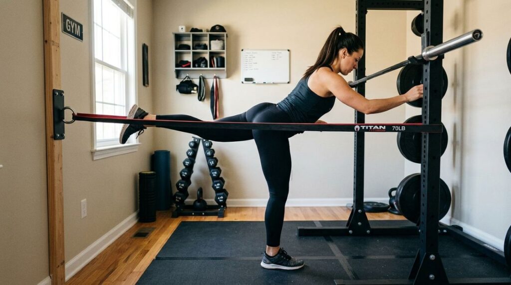 Super band em casa: 5 exercícios simples com elástico para fortalecer pernas, braços e glúteos sem precisar de academia