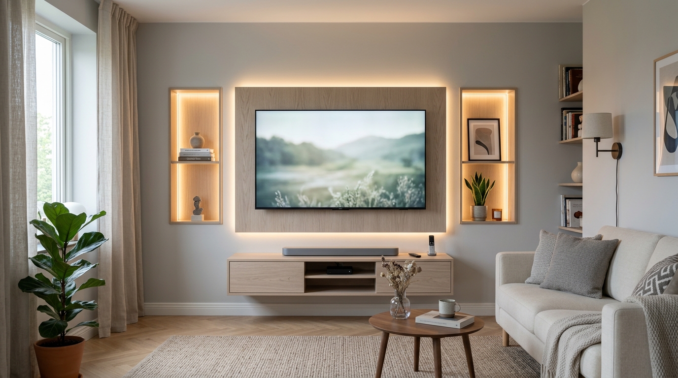 Designer de interiores ensina como fazer a sala parecer maior usando apenas a iluminação