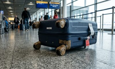 Colocar fita adesiva nas rodas da mala: para que serve e por que cada vez mais viajantes a recomendam