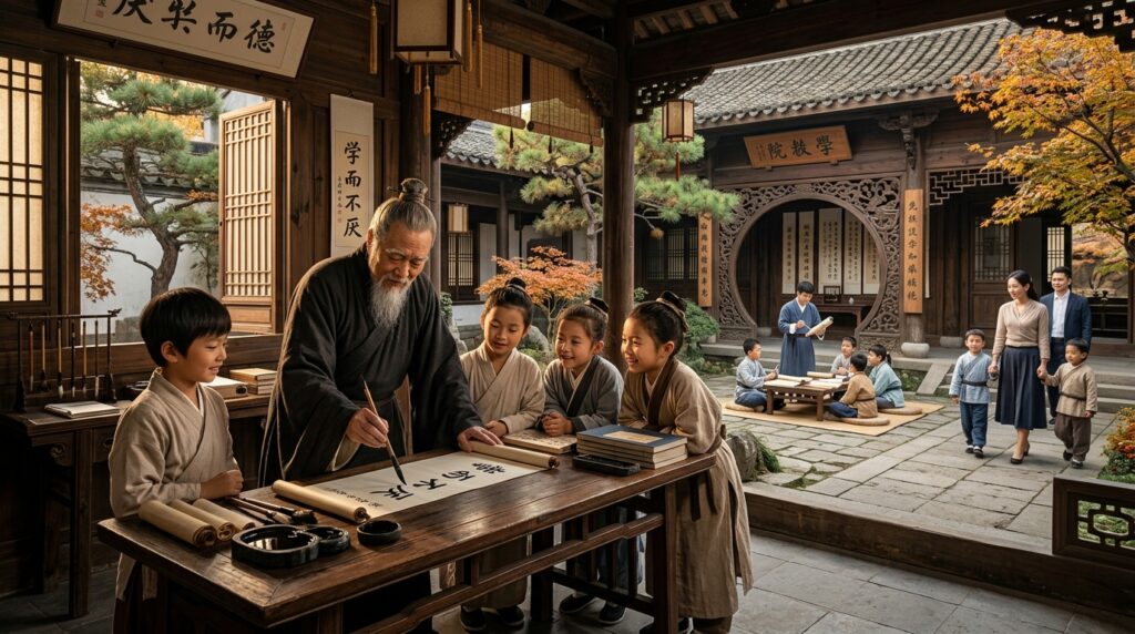Provérbio chinês do dia: "Se seus planos são para um ano, plante arroz; se são para dez anos, plante árvores; se são para cem anos, eduque as crianças" — um ditado que ensina sobre visão de longo prazo e como devemos escolher o que plantar conforme o tempo que queremos colher