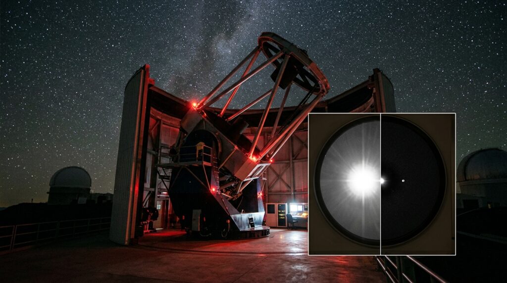 Astrônomos estavam analisando uma imagem de quase 20 anos atrás do nosso sistema solar próximo e avistaram algo muito estranho