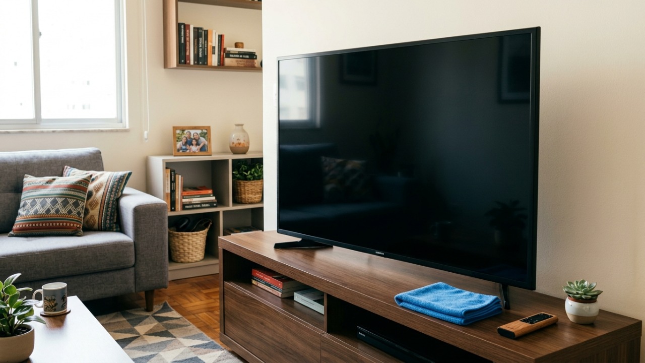 Nem álcool, nem detergente: a maneira ideal de limpar a tela da TV sem deixar marcas nem danificar o revestimento