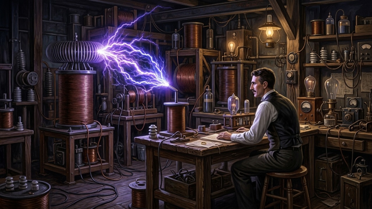 Nikola Tesla, pioneiro da energia elétrica: “Não creio que você possa citar muitas grandes invenções feitas por homens casados.” Uma reflexão sobre escolhas e dedicação extrema