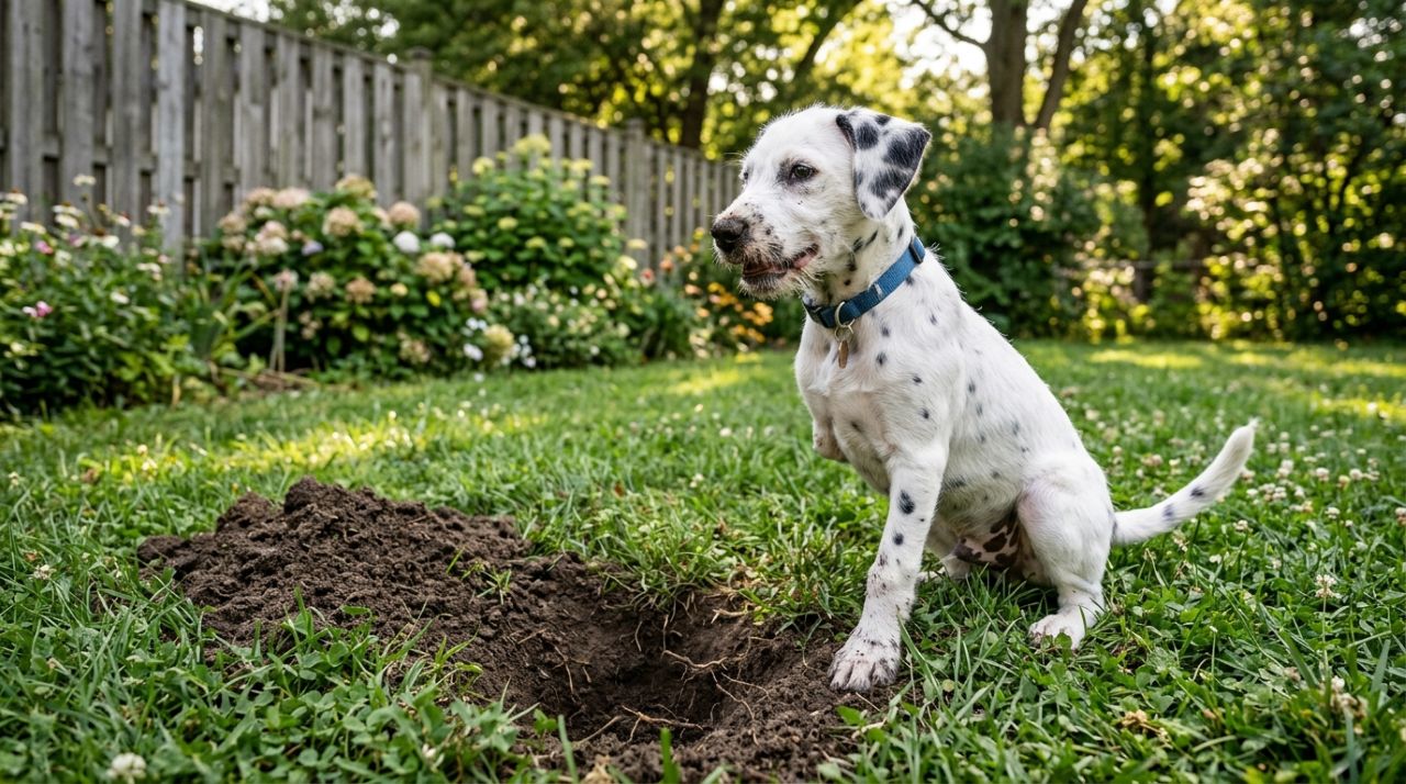 Cachorrinho de três patas cava seu primeiro buraco e reação cheia de orgulho conquista a internet