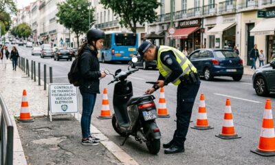 Polícia apreende mais de 240 dispositivos de e-mobilidade no primeiro mês da Operação Yankee Surety