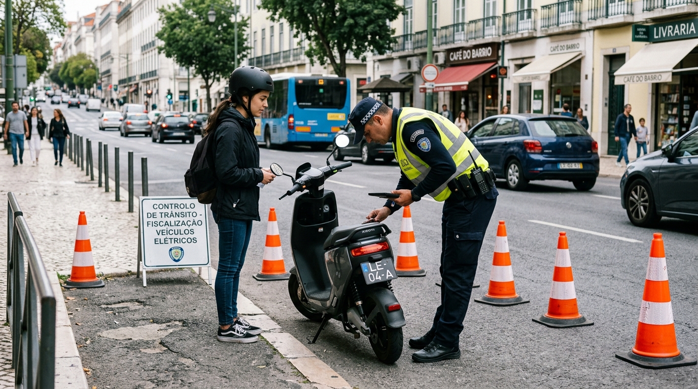 Polícia apreende mais de 240 dispositivos de e-mobilidade no primeiro mês da Operação Yankee Surety