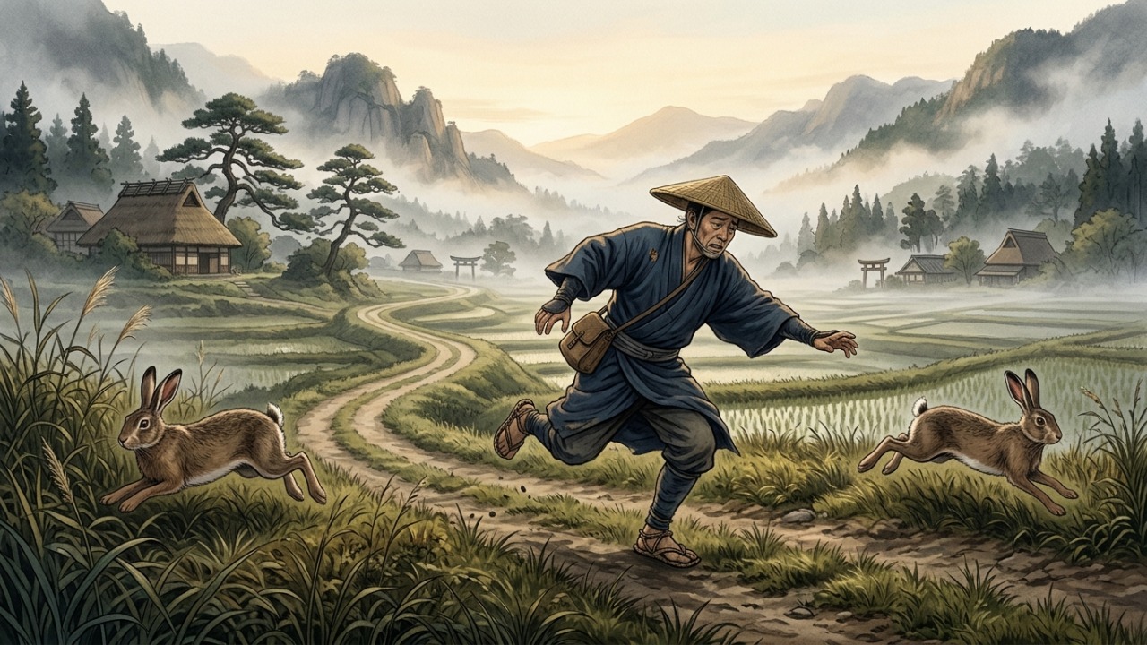 Provérbio japonês sobre escolhas: “Se perseguir duas lebres, acabará sem nenhuma.” Uma lição sobre foco, prioridades e o risco de querer tudo ao mesmo tempo