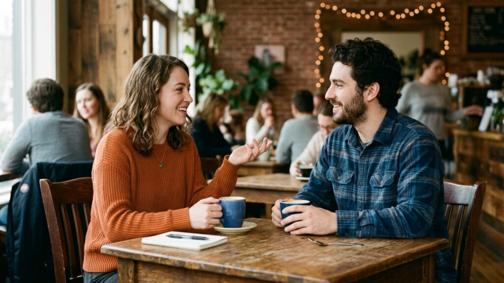 A psicologia sugere que pessoas que olham fixamente nos olhos enquanto conversam não estão necessariamente tentando intimidar, mas podem estar buscando reforçar confiança e conexão