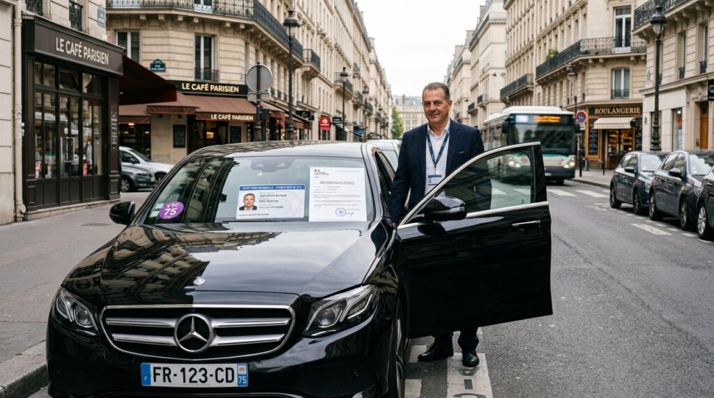 Agora será obrigatório passar em um exame para se tornar motorista de VTC: um decreto abolirá a equivalência para profissionais de transporte de passageiros