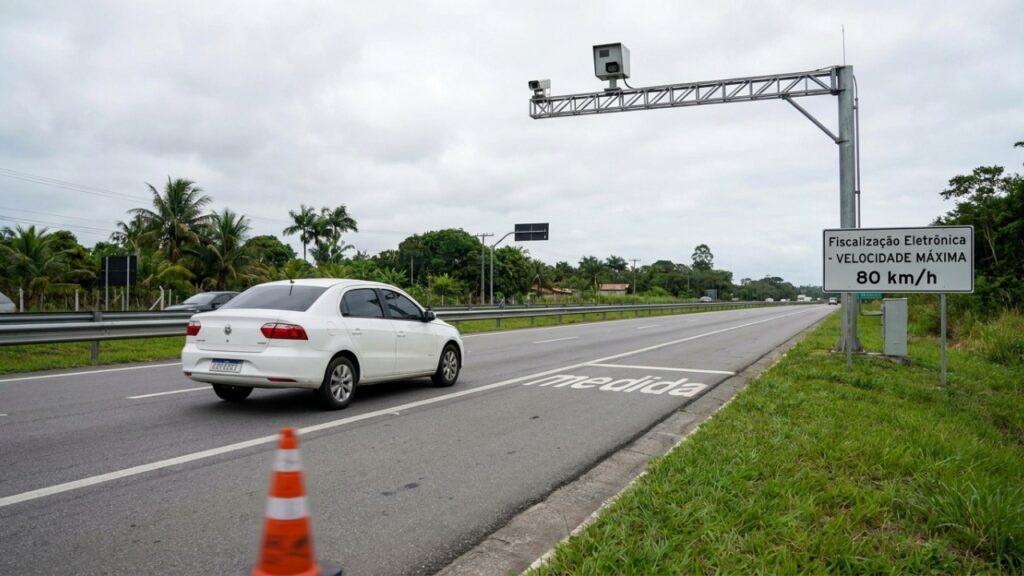 Nem a 200, nem a 300 metros: esta é a distância em que o radar costuma medir a velocidade do carro