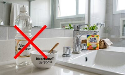 Nem vinagre nem bicarbonato de sódio: a melhor maneira de remover o calcário do vaso sanitário e das torneiras