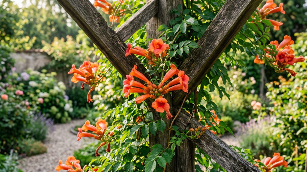 Plantar flores em formato de trombeta colorida: o truque paisagístico simples para atrair dezenas de beija-flores para o seu jardim o ano inteiro