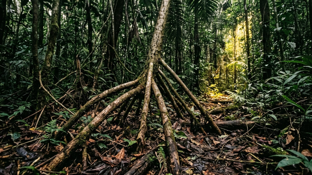 Mito ou verdade? Cientistas explicam o segredo da palmeira-andante da Amazônia