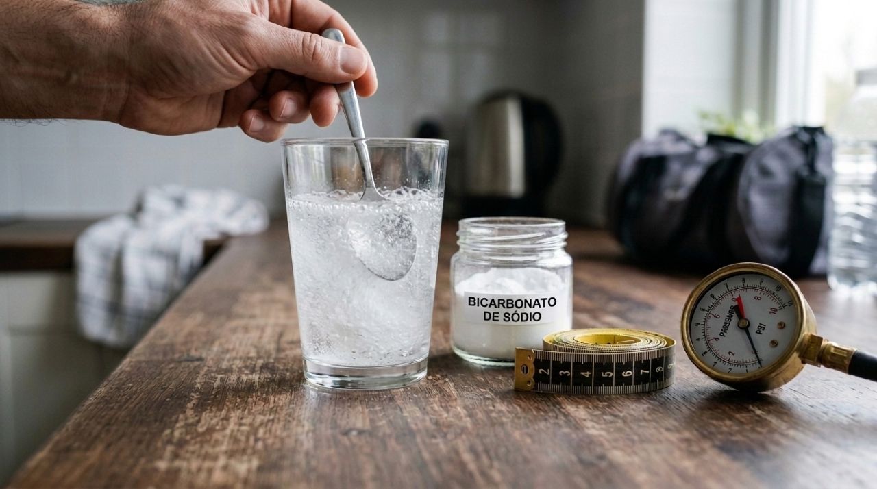 Tomar bicarbonato de sódio com água antes do treino: para que serve essa mistura e por que ela é recomendada para melhorar o desempenho físico