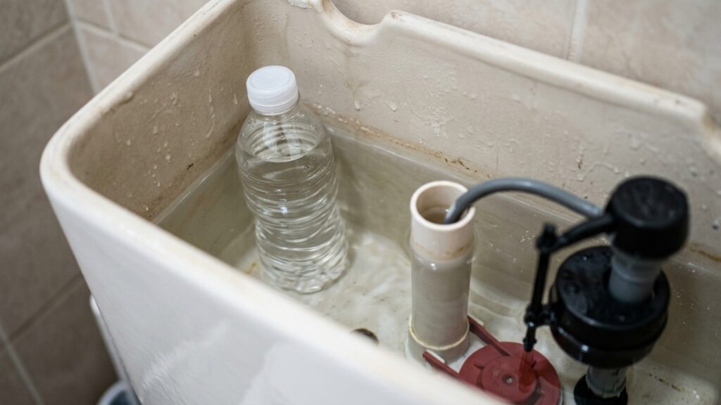Colocar uma garrafa plástica na caixa acoplada do vaso: o truque usado por encanadores que pode ajudar a economizar em cada descarga