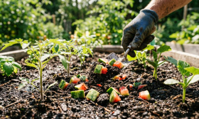 O segredo dos viveiros com casca de melancia na terra: o adubo natural rico em água e magnésio que acelera a floração e o vigor das mudas