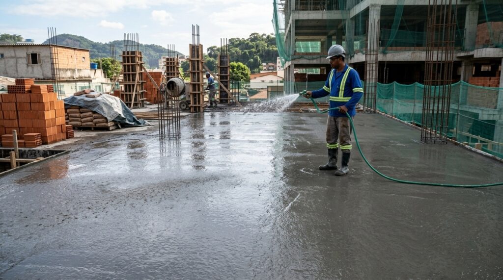 A resistência do concreto aumentará significativamente: um procedimento simples após o endurecimento fortalecerá a estrutura