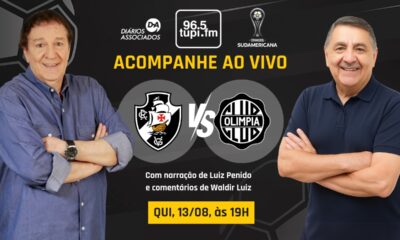 Ao vivo: Vasco reencontra o Olimpia nas oitavas de final da Copa Sul-Americana