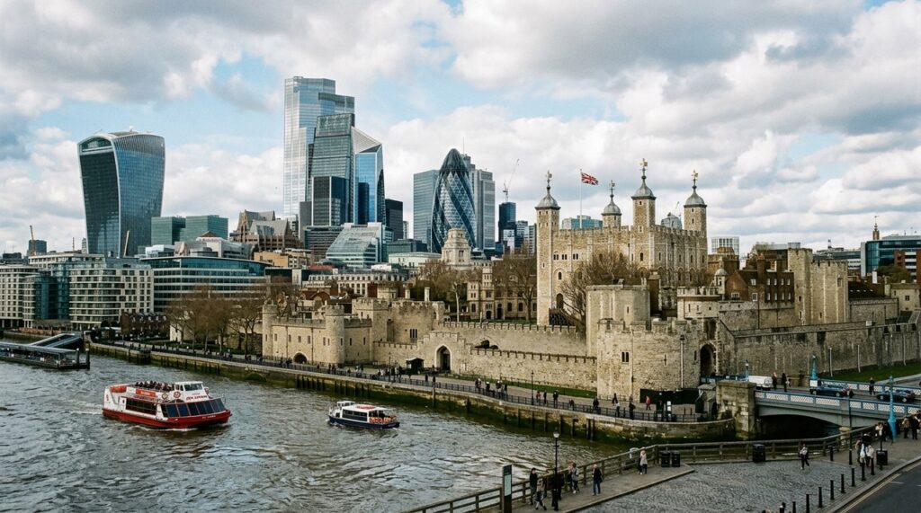 Construída no século XI para servir como grande centro defensivo e demonstrar o poder dos normandos, a Torre de Londres tornou-se um dos maiores símbolos do Reino Unido e da história medieval