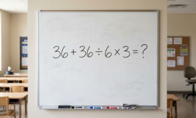 O desafio 36 + 36 ÷ 6 × 3 testa sua atenção e muita gente erra na primeira tentativa