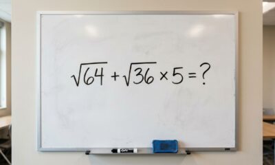 Quanto dá √64 + √36 × 5? A resposta pode não ser a que você imaginou